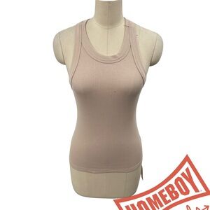 Reformation Women's Beige Cowl Neck Sweater